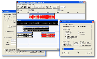 Acoustica MP3 Audio Mixer (Full Screenshot)